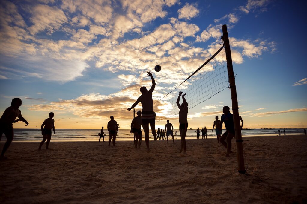 Beach volleyball content-image